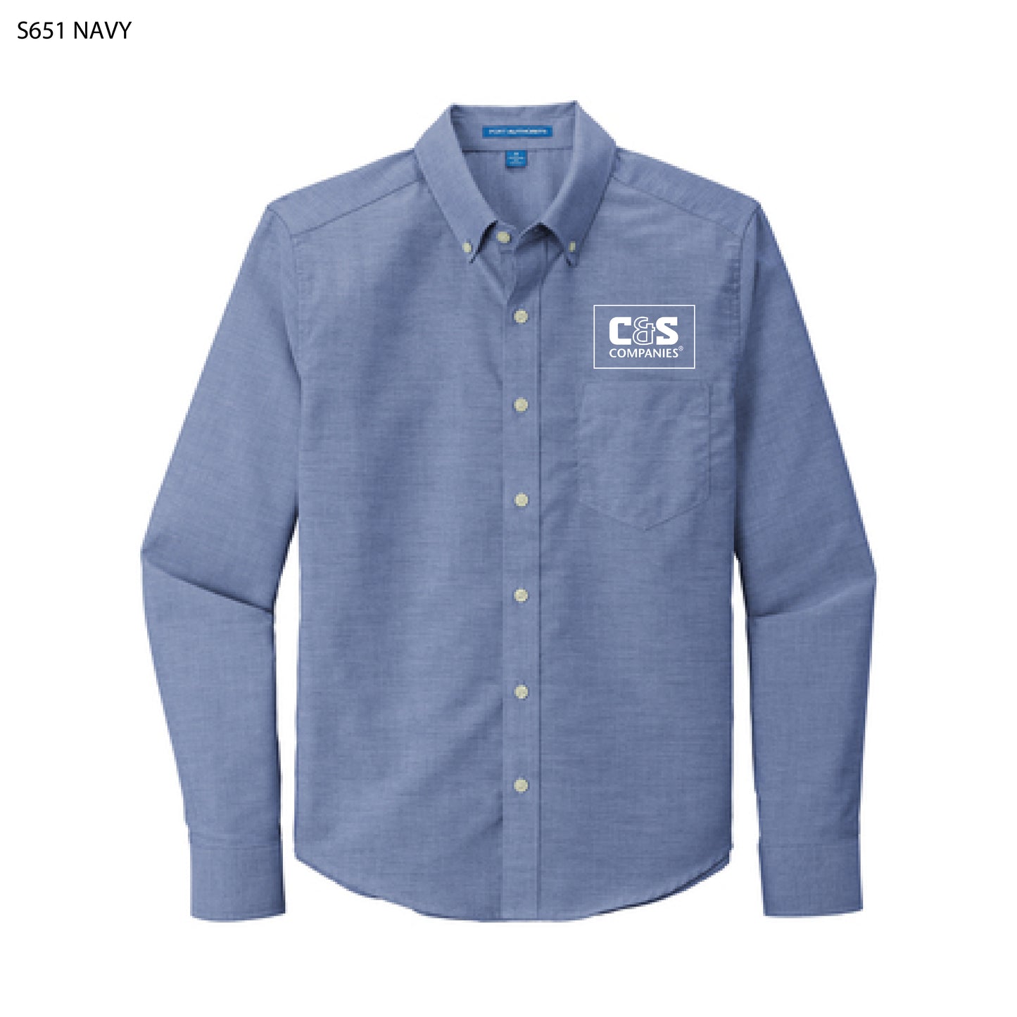 Port Authority ® Untucked Fit SuperPro ™ Oxford Shirt