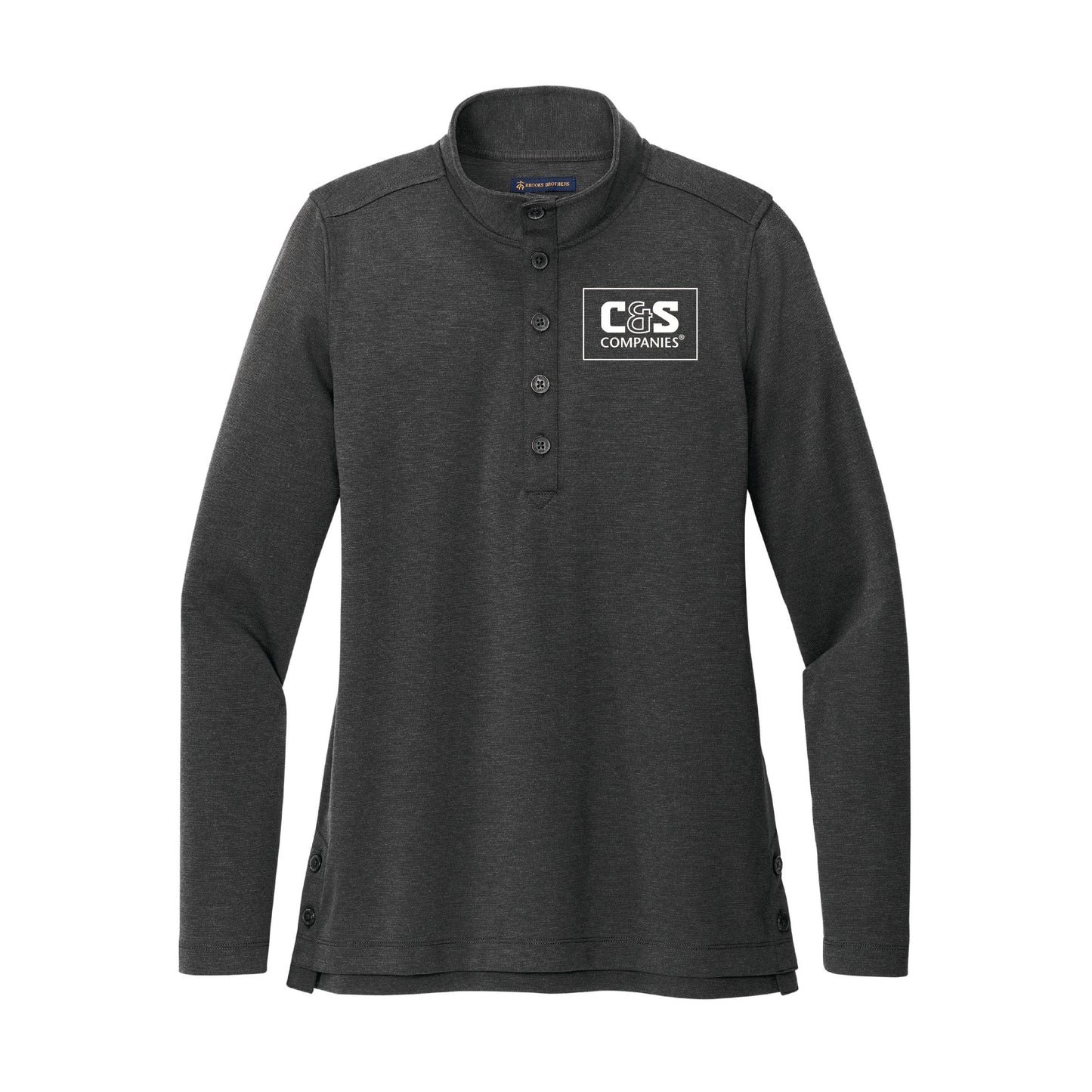 Brooks Brothers® Women’s Mid-Layer Stretch 1/2-Button