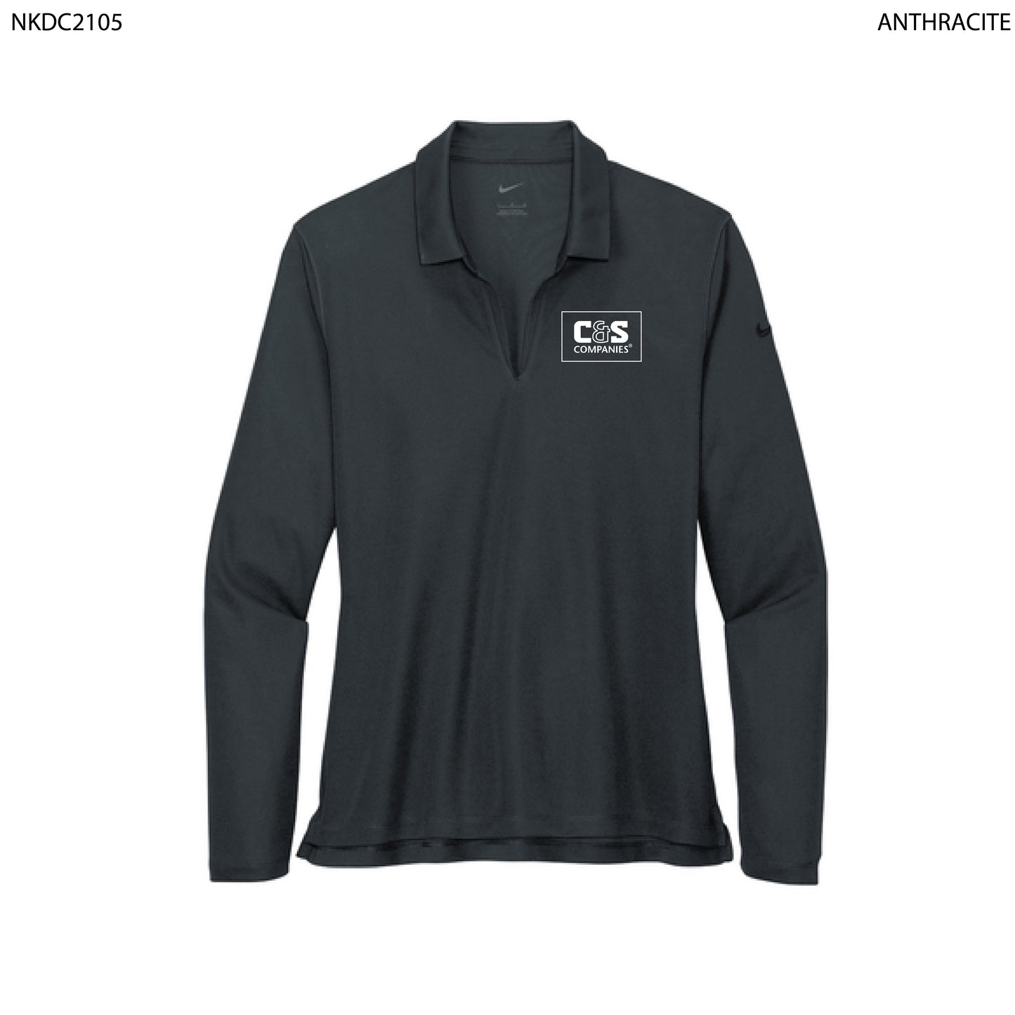 Nike Women's Dri-FIT Micro Pique 2.0 Long Sleeve Polo