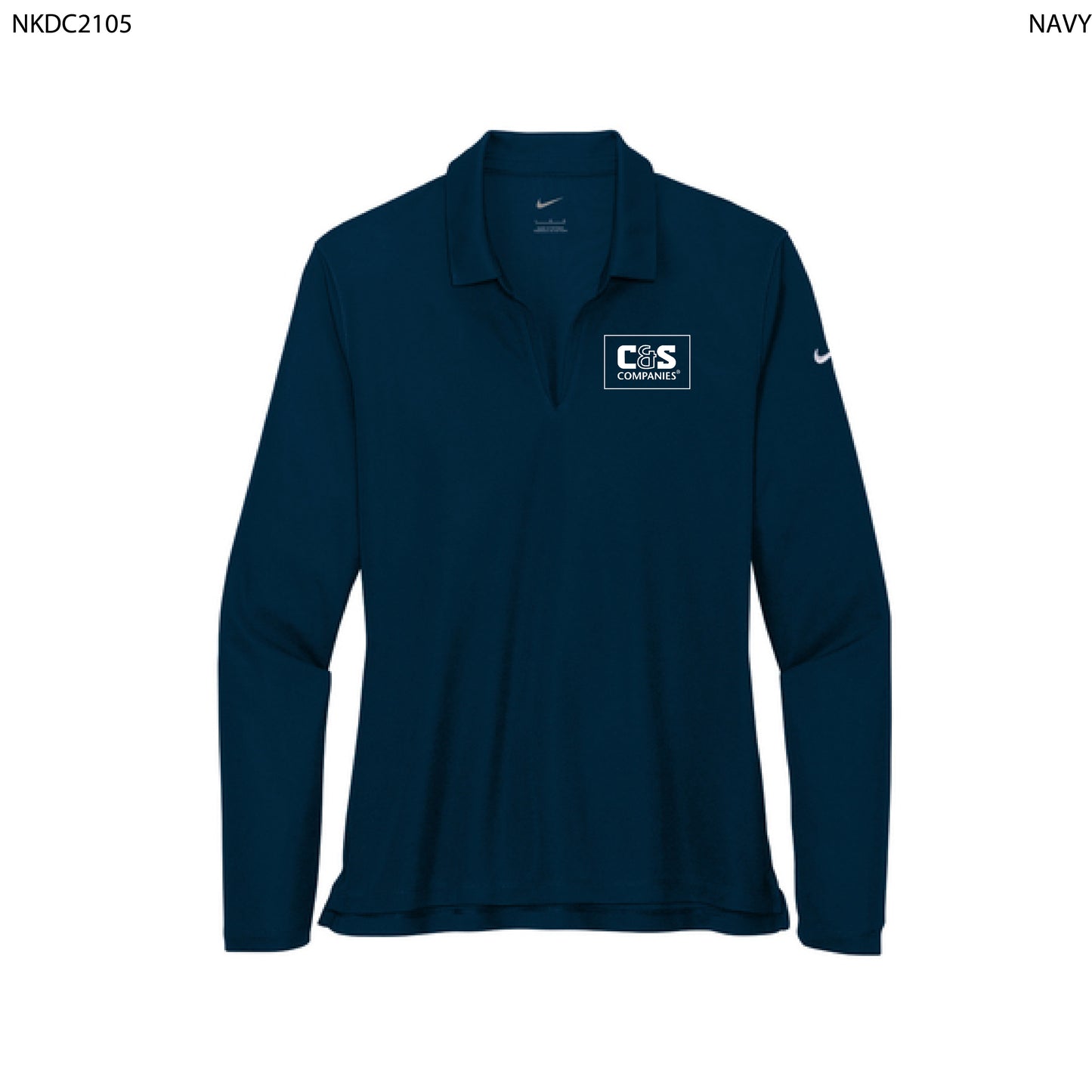 Nike Women's Dri-FIT Micro Pique 2.0 Long Sleeve Polo