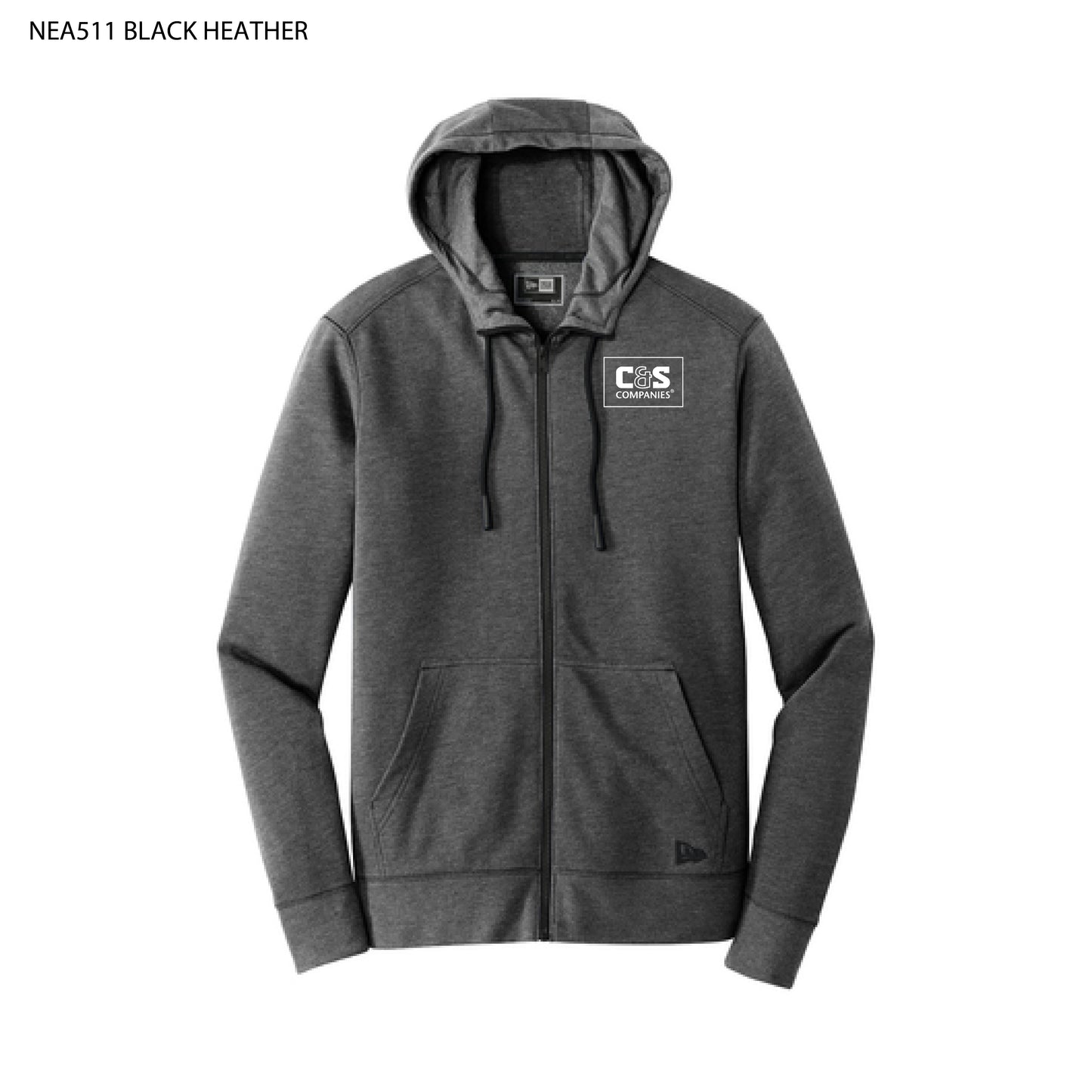 New Era® Tri-Blend Fleece Full-Zip Hoodie