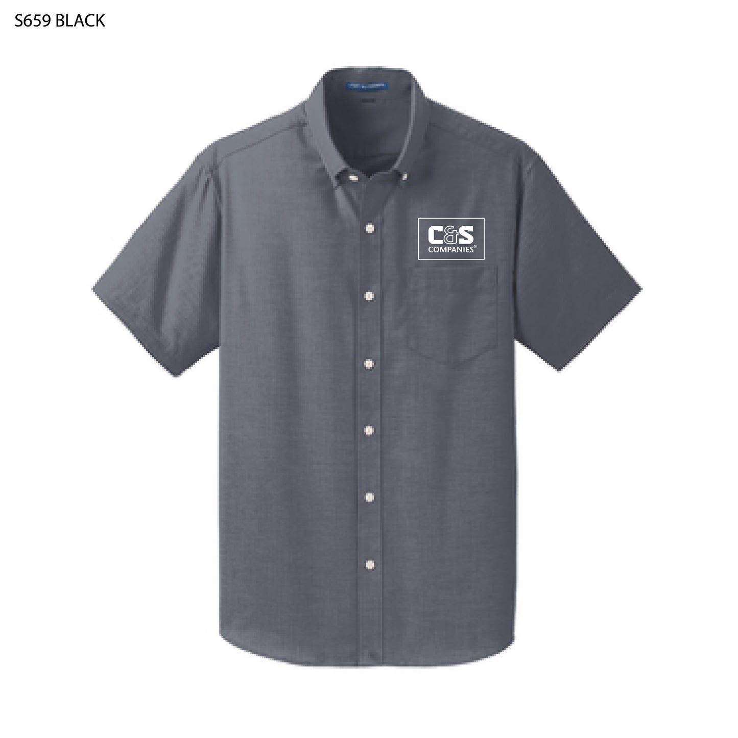 Port Authority® Short Sleeve SuperPro™ Oxford Shirt