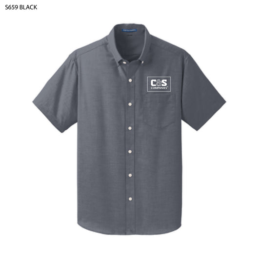 Port Authority® Short Sleeve SuperPro™ Oxford Shirt