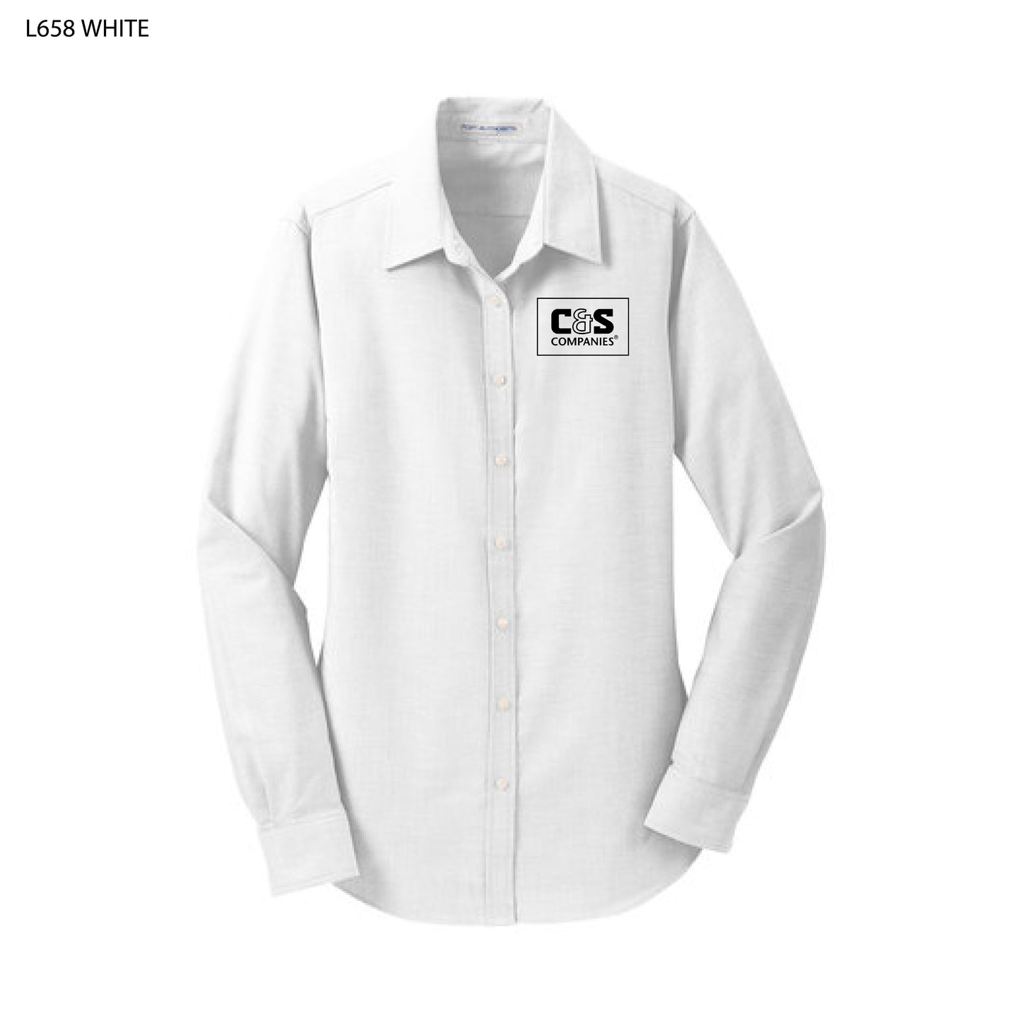 Port Authority® Ladies SuperPro™ Oxford Shirt