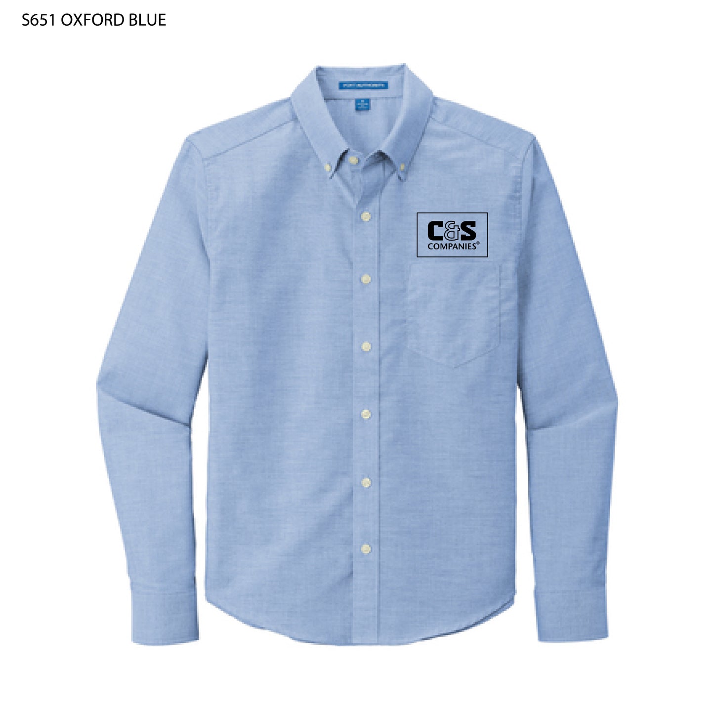 Port Authority ® Untucked Fit SuperPro ™ Oxford Shirt