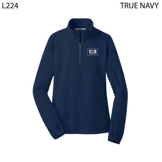 Port Authority® Women's Microfleece 1/2-Zip Pullover