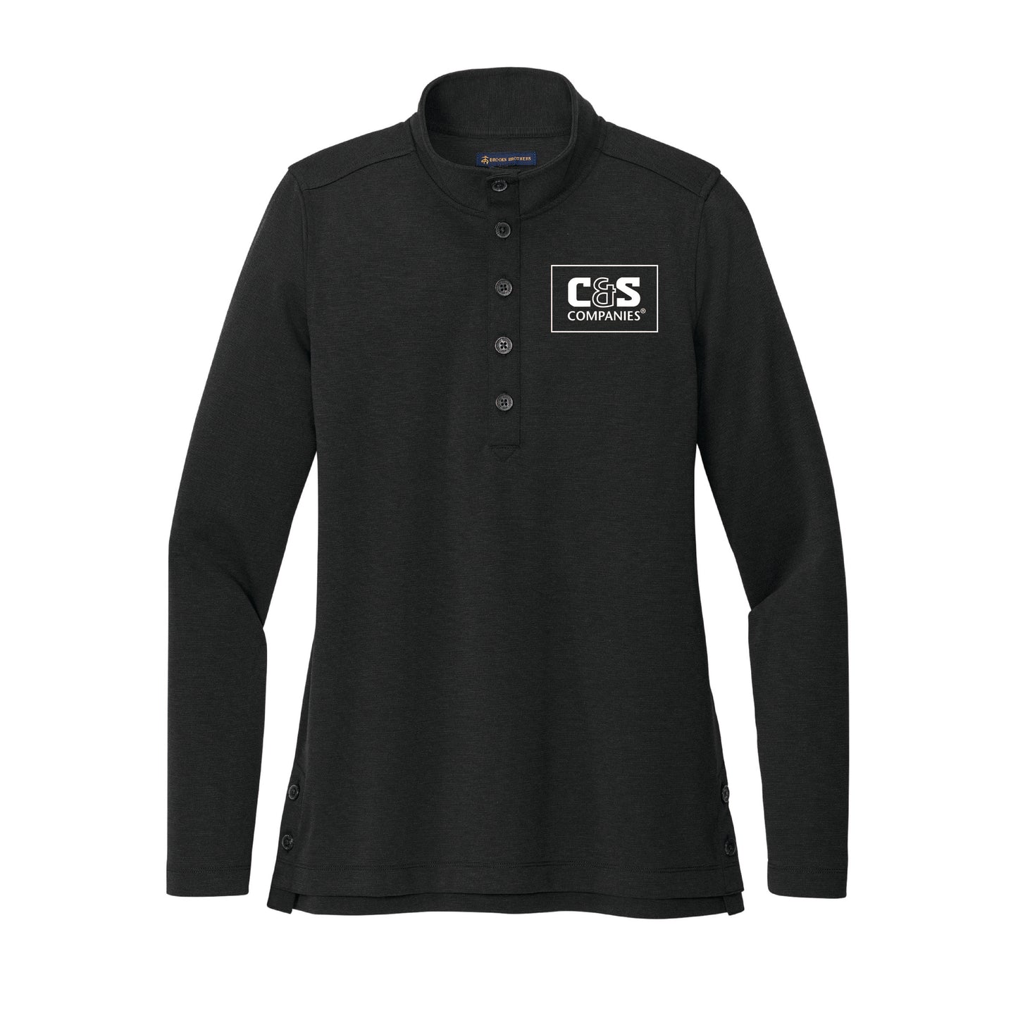 Brooks Brothers® Women’s Mid-Layer Stretch 1/2-Button